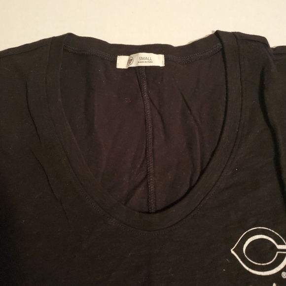 Cincinnati Reds '47 Brand Women’s Small Black Short Sleeve T-Shirt Logo MLB - Picture 6 of 9